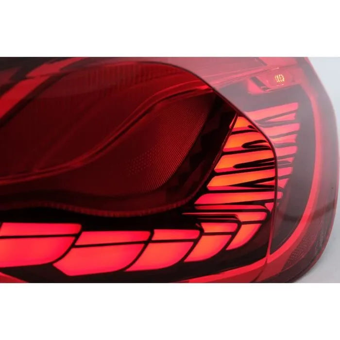 Feux Arrières OLED Style M4 GTS – BMW Série 4 & M4 Rouge