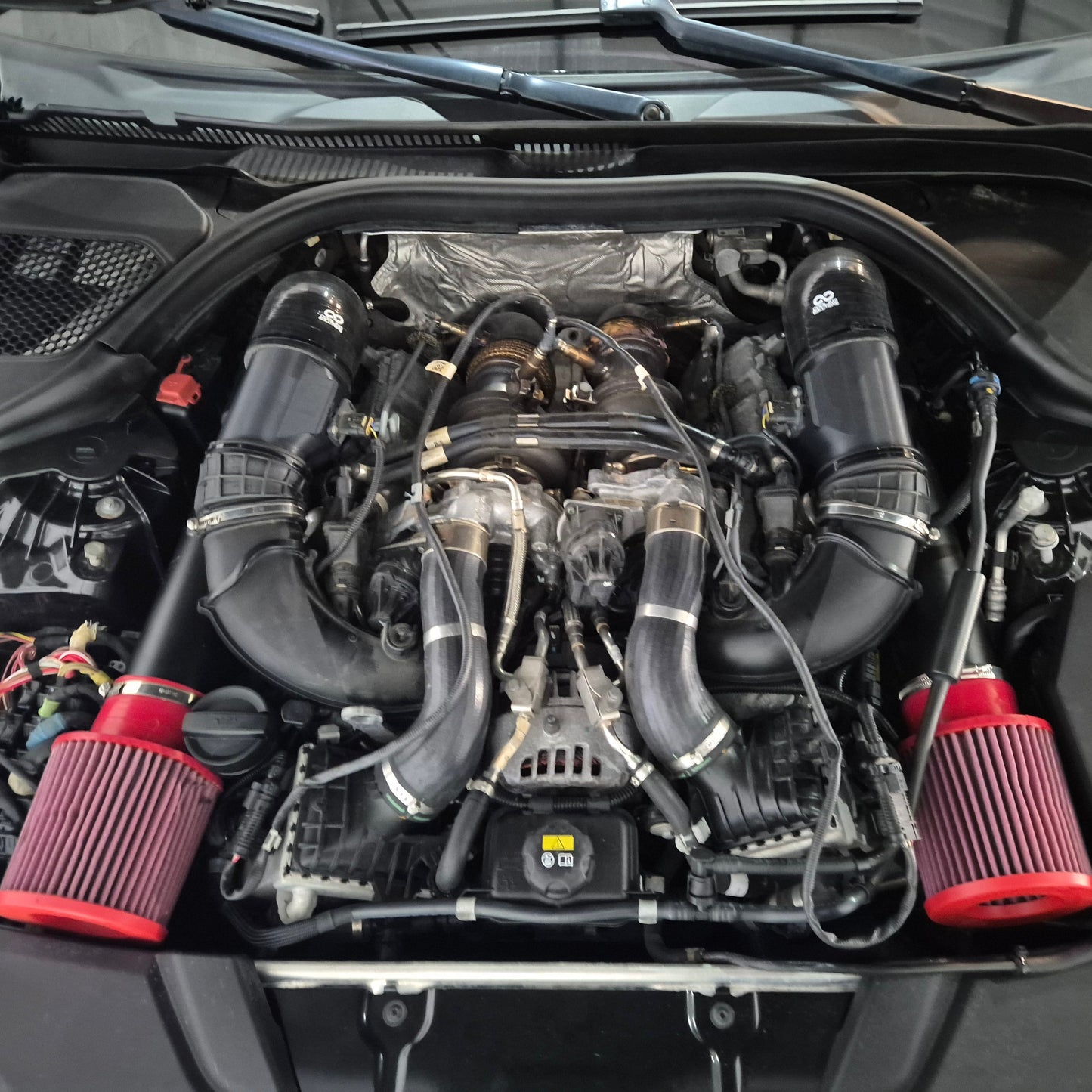 Admission en fibre de Carbone hybride Bmw 50i M550i G30 750i G11 G12