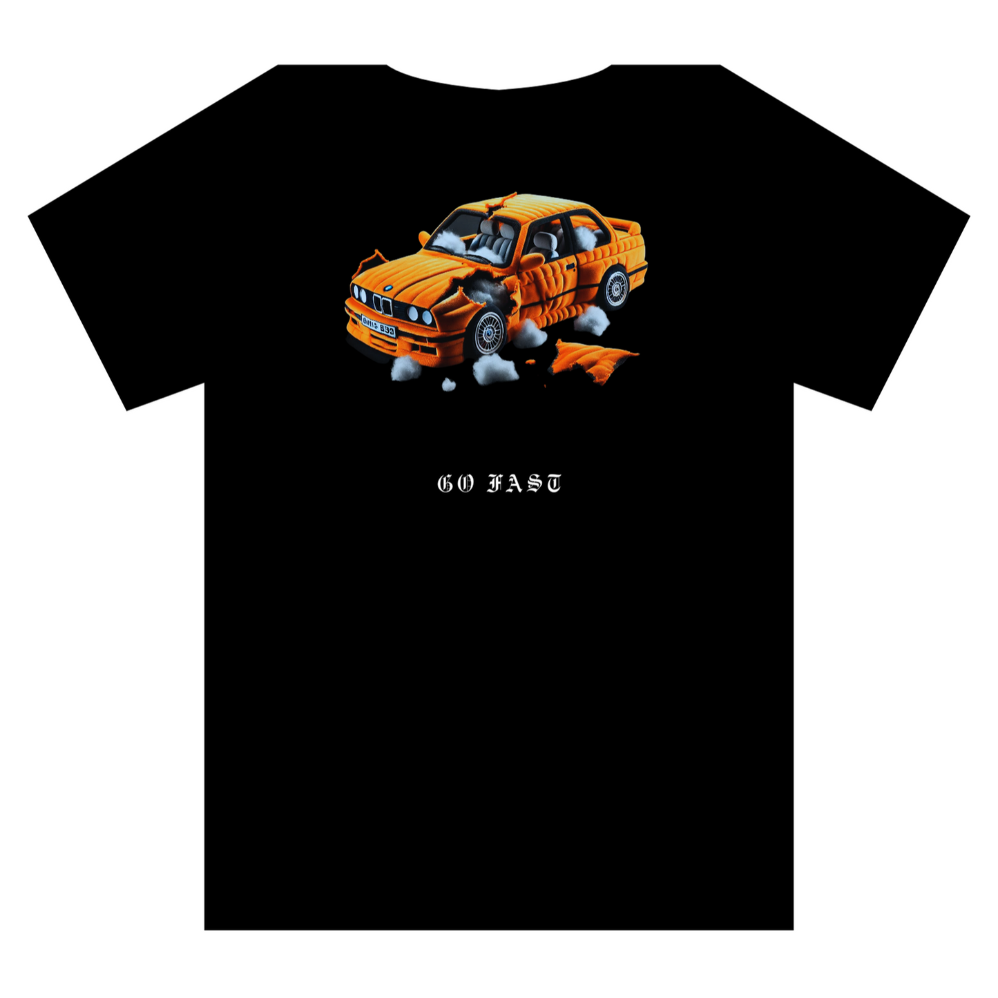 T-shirt Go Fast "Broken"