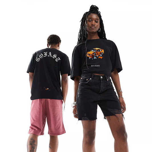 T-shirt Go Fast "Broken"