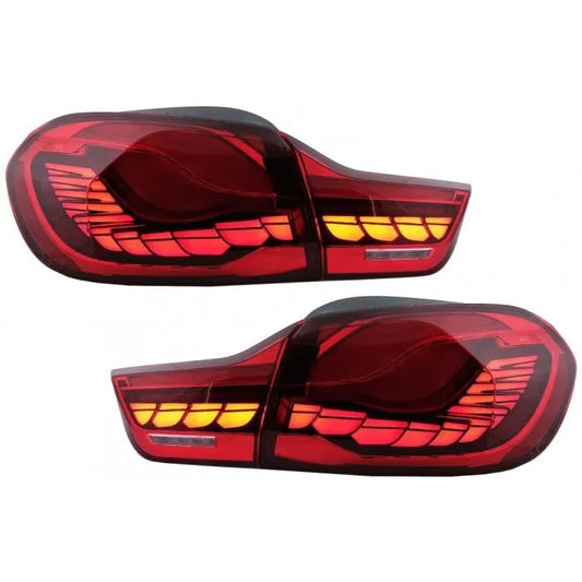 Feux Arrières OLED Style M4 GTS – BMW Série 4 & M4 Rouge